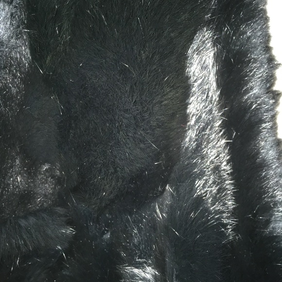 Black Fur Jacket - Picture 6 of 8